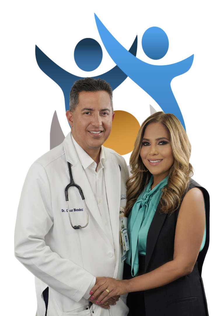 Dr. Oscar Mendez <BR> and Marly Vargas